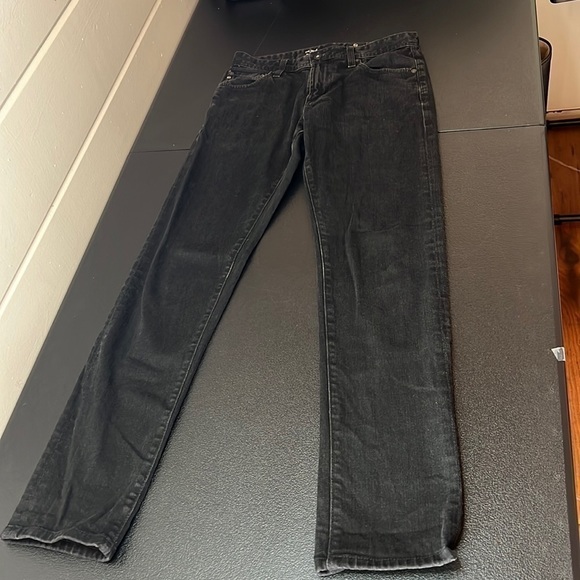 THE Tellis Modern Slim Black Jeans SZ 29R - Picture 2 of 7